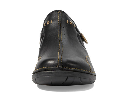 Clarks Women’s  Unloop Slip On Sneakers 26185071 Black