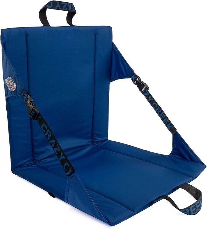 Crazy Creek Original Chair 1020-021 BLUE Camping Chair Brand New - AllSportsWearUSA