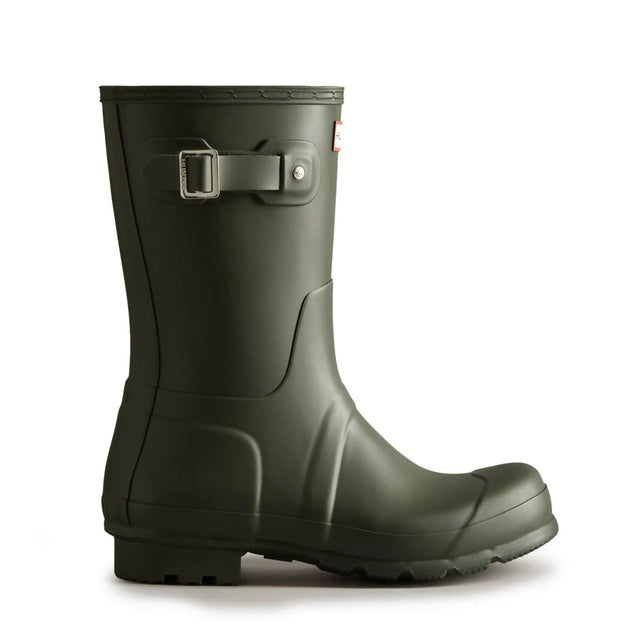 Hunter Men's Original Short Rain Boots MFS9000RMA-DOV Dark Olive