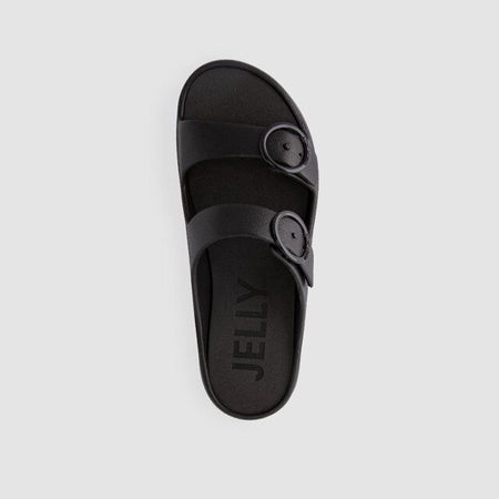 Lemon Jelly Women's Gaia GAIA 01 Size 37 Black Slide Sandal Brand New - AllSportsWearUSA