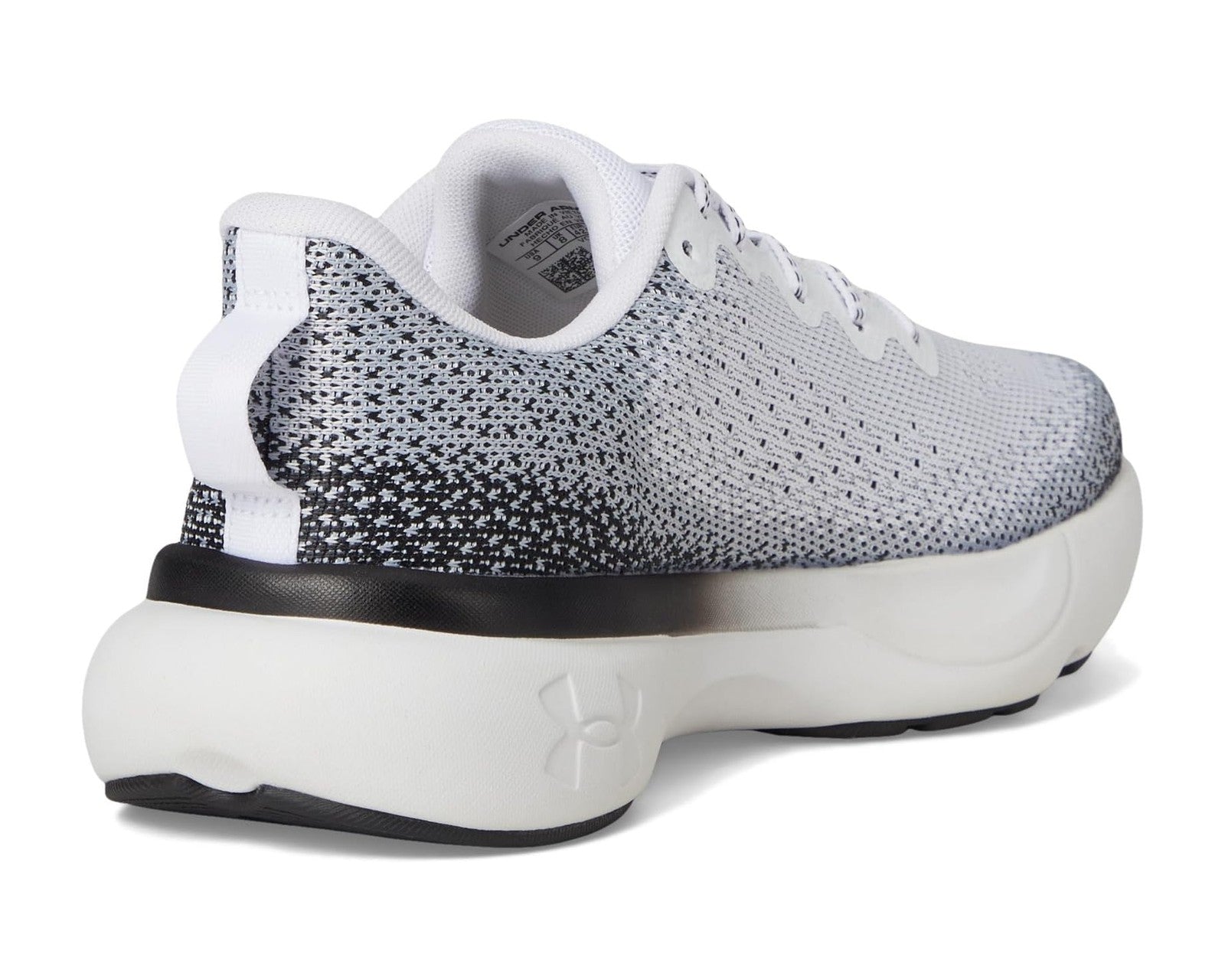 Under Armour Men's Infinite Running Shoes 3027523-109 White/Black/White