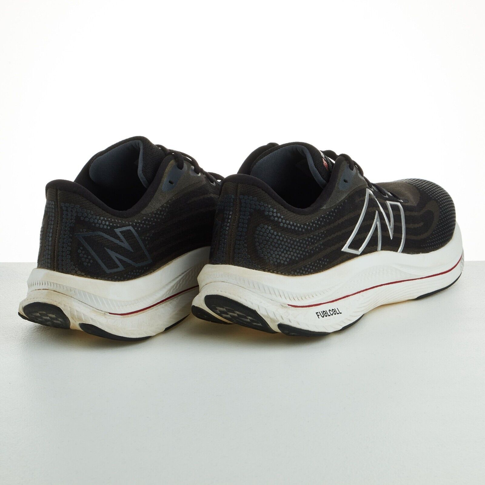 New Balance Men's FuelCell Walker Elite - Black/Red/Grey (Size 10.5) - AllSportsWearUSA