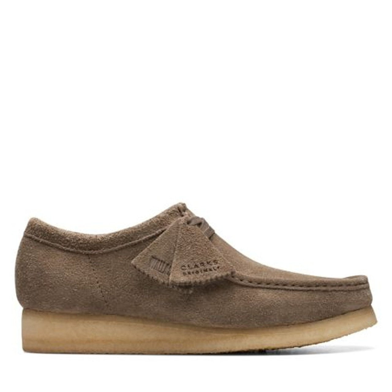 Clarks  Men's Wallabee  Suede Shoe 26174049  Dark Grey