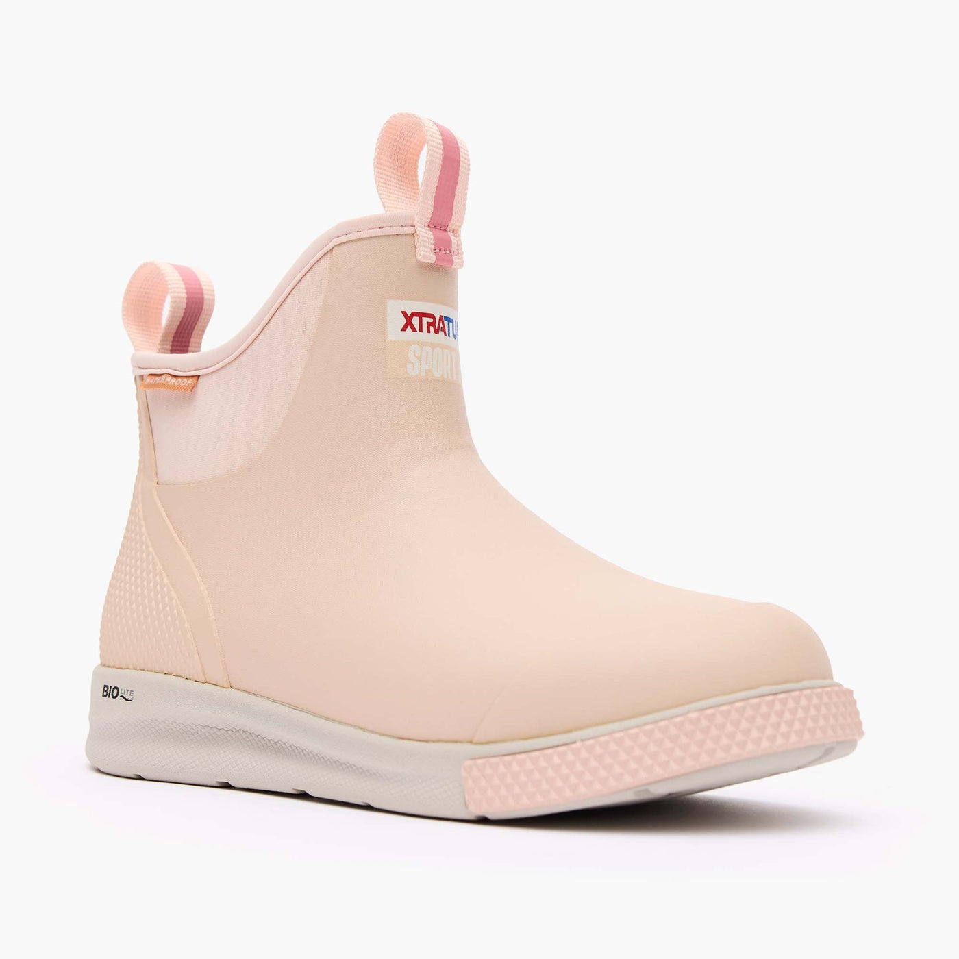 XTRATUF Women's Ankle Deck Boot Sport XADSW-401 Blush Peach