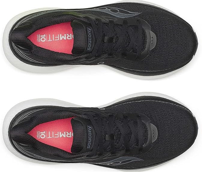 Saucony Women's Triumph 23 Sneaker S11023-200 Black/White