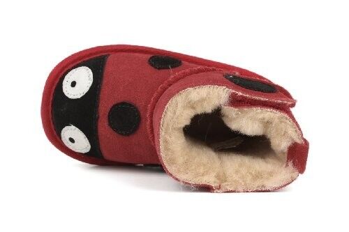 EMU Australia Little Creatures Lady Bug Ladybug Boot Baby Walker NEW Boxed 6-12 - AllSportsWearUSA
