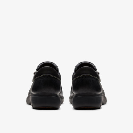 Clarks Certina Pure Womens Black Slip On 26179816 Shoes