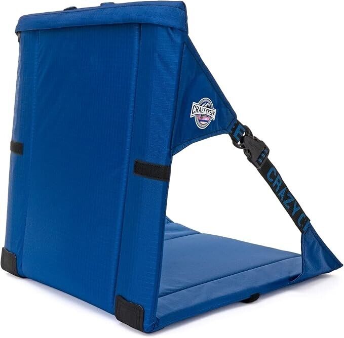 Crazy Creek Original Chair 1020-021 BLUE Camping Chair Brand New - AllSportsWearUSA