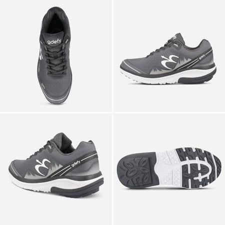 Gravity Defyer Mighty Walk Men's TB9024MNG Midnight Grey Medium & WIde