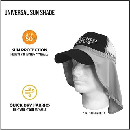 Glacier Outdoor Universal Shade II Glacier Glove 49GY Light Grey