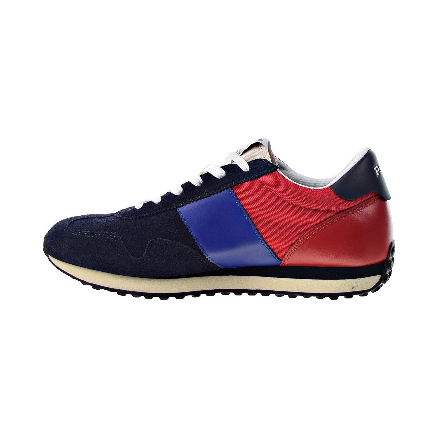 Polo Ralph Lauren Train 85 Men's Shoes  809830109-001 Navy-Red