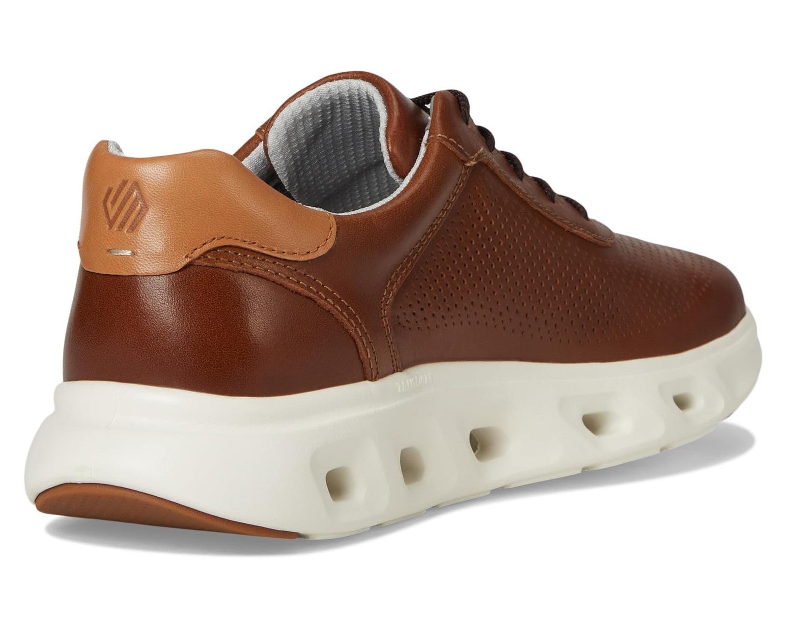 Johnston & Murphy Men's Reactivate U-Throat Full Grain Leather Lace-up Sneakers