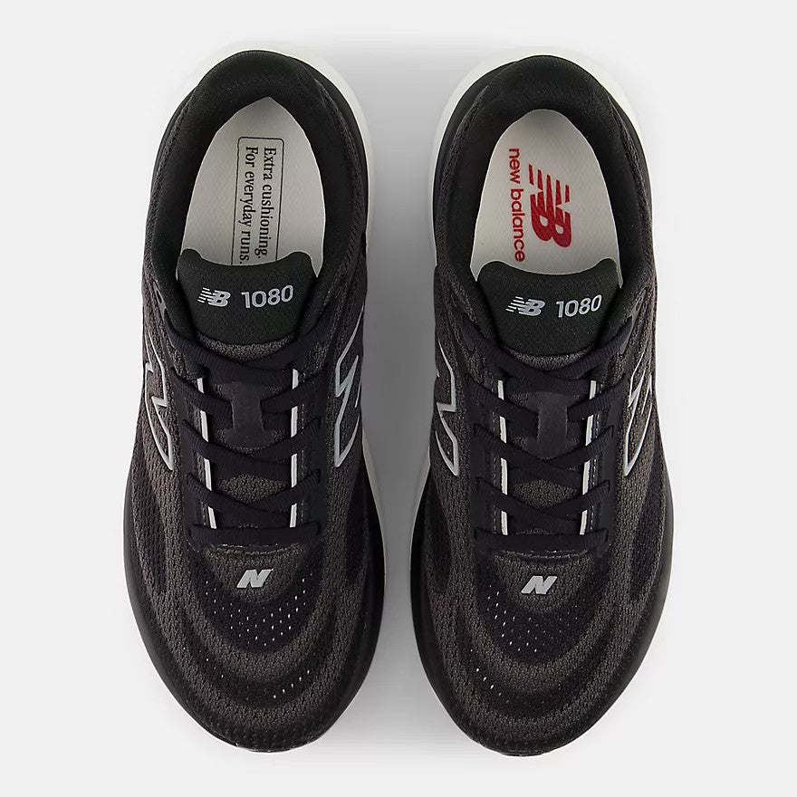 New Balance Women's Running Shoes 1080v15 Black Slate Grey