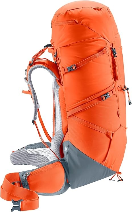 Deuter Women's Aircontact Core 45+10L SL Hiking Backpack  Paprika-Graphite