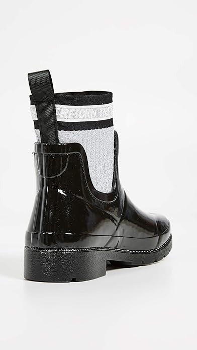 Tretorn Women's Lia Rain Boot wtLIA BLACK/SILVER US 9M