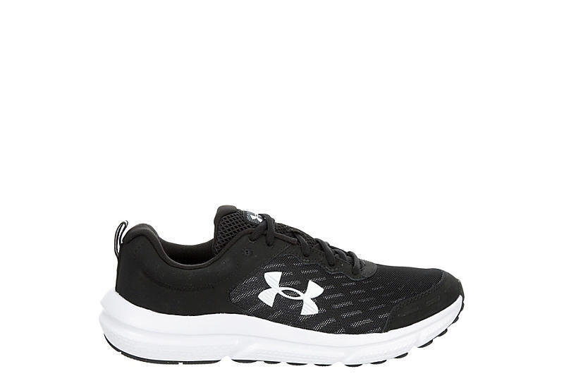 Under Armour Charged Assert 10 Men's Running Shoes Black Black White 3026175 001 - AllSportsWearUSA