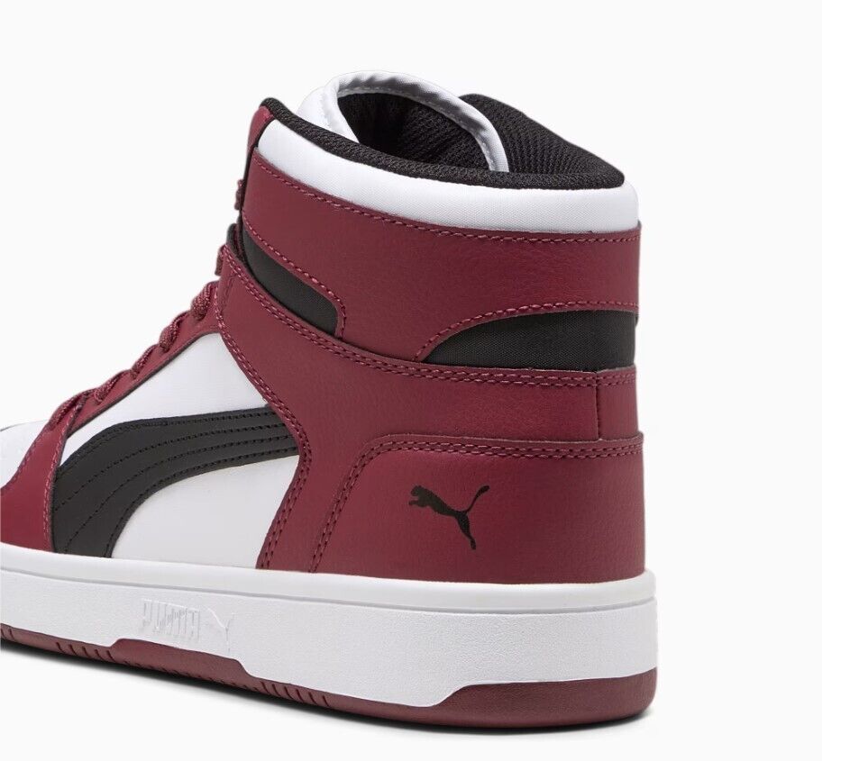 PUMA Rebound LayUp Sneakers Black-Dark Jasper 369573-37 BRAND NEW - AllSportsWearUSA