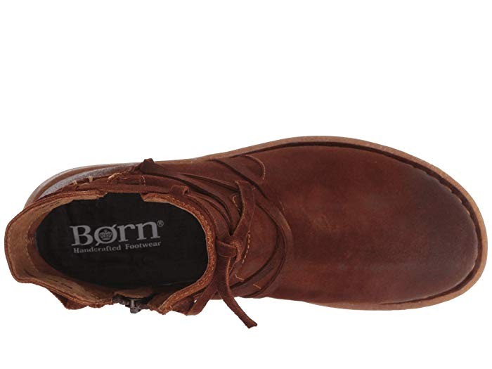 Born Women's Tarkiln Boot Brown (Glazed Ginger) Distressed Leather  F59106
