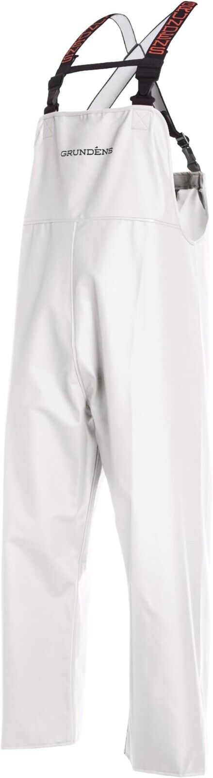 Grundens Men’s Shoreman Bib Pants WHITE 10043-100 BRAND NEW - AllSportsWearUSA