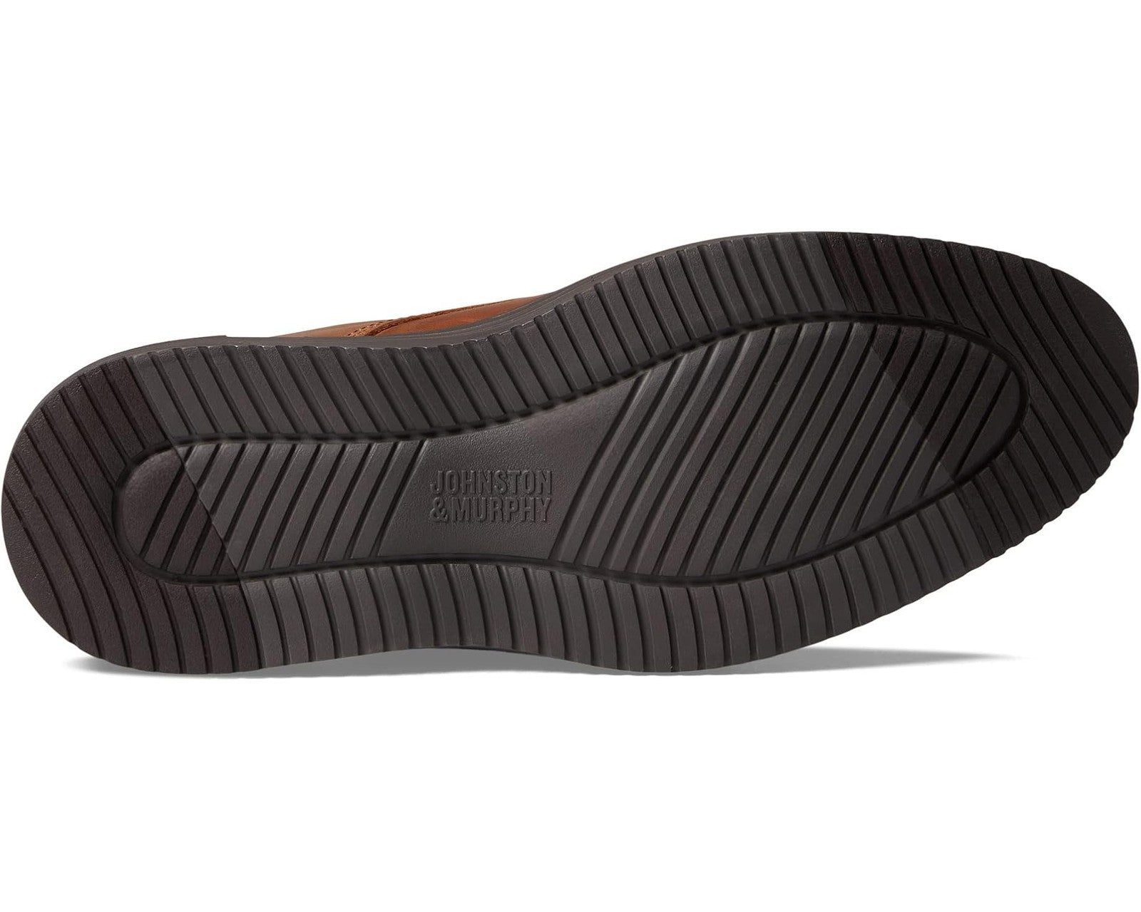 Johnston & Murphy Men's Upton Plain Toe 020-04338 Tan Oiled Full Grain