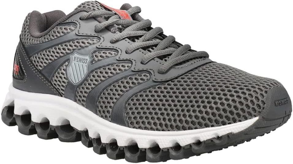 KSwiss Mens Tubes 200 AsphaltJet BlackSpicy Orange 07112061M Training Shoe - AllSportsWearUSA