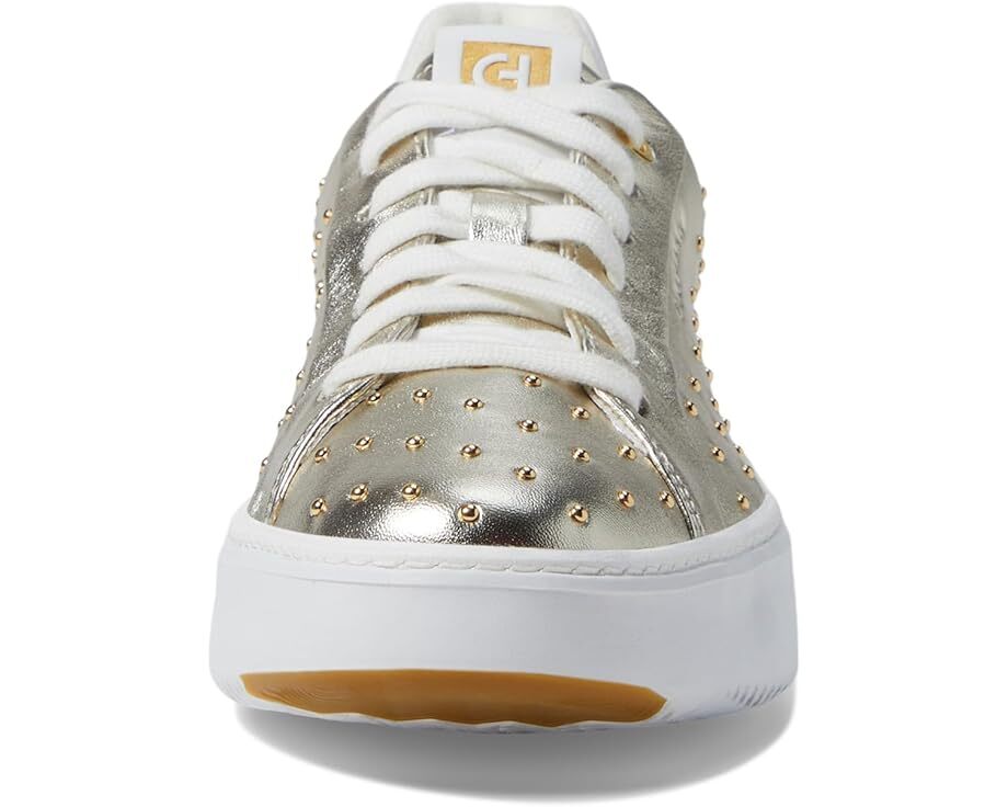 Cole Haan Grandpro Topspin Sneaker Women's W30148 Soft Gold Brand New
