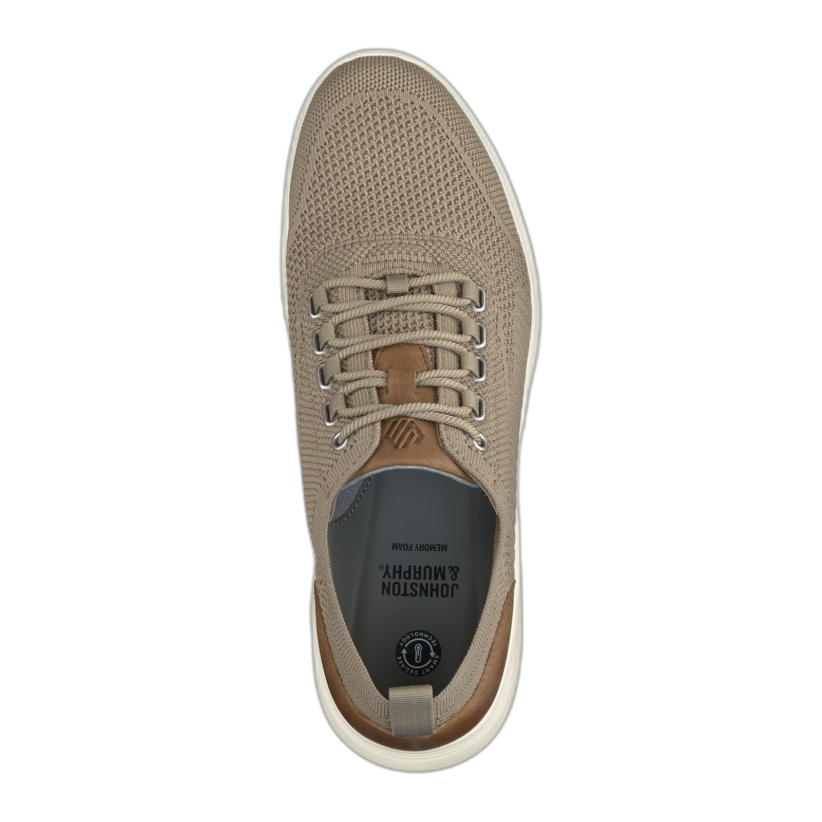 Johnston & Murphy Men's Amherst Knit U Throat Lace up Sneakers 25-9396