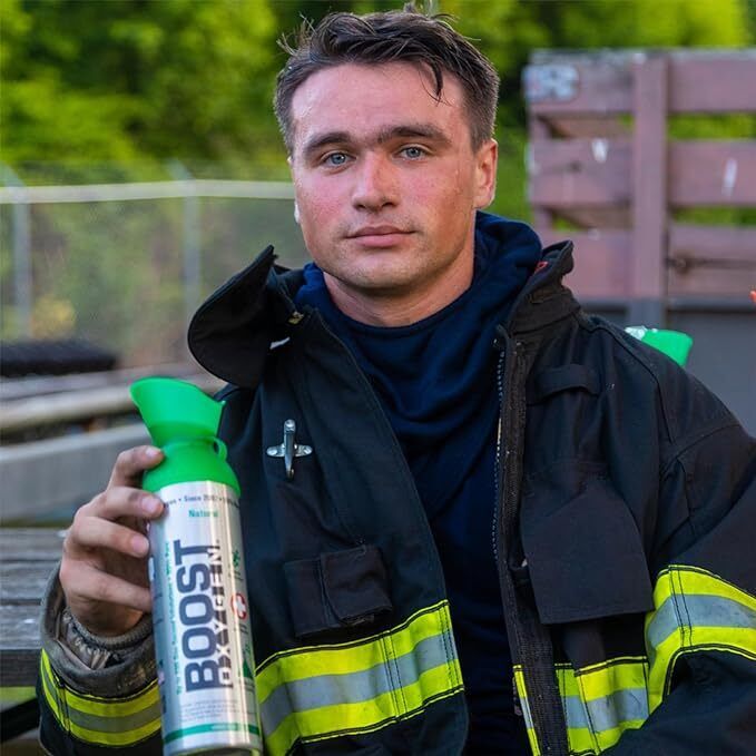 Boost Oxygen 10 Liter Canned Oxygen Bottle with Mouthpiece Natural 701 4 Pack - AllSportsWearUSA