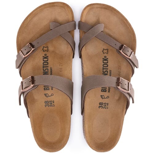 Birkenstock Mayari Women's Nubuck Sandals 071061 Mocha EU 41