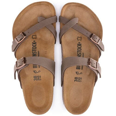 Birkenstock Mayari Women's Nubuck Sandals 071061 Mocha EU 41