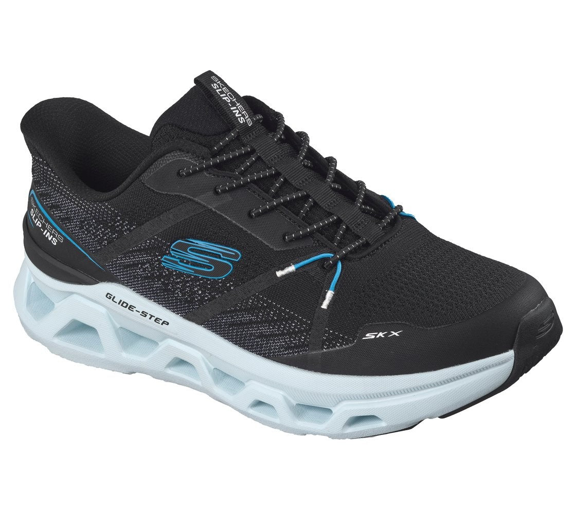 Skechers Men's  Slip-ins: Glide-Step Altus Aphtur 233023-BKAQ Black / Aqua