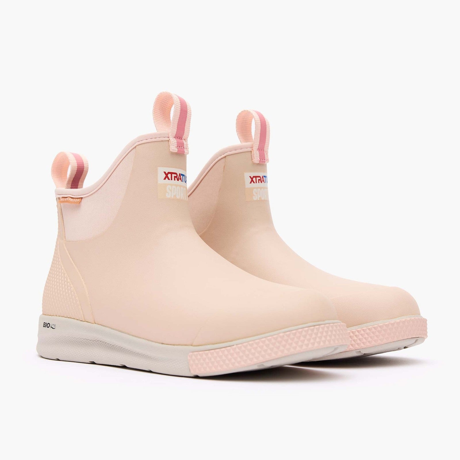 XTRATUF Women's Ankle Deck Boot Sport XADSW-401 Blush Peach