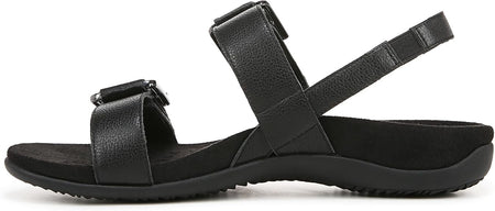 Vionic Women's Reese Slingback Sandals J2154L1-001 Black Leather