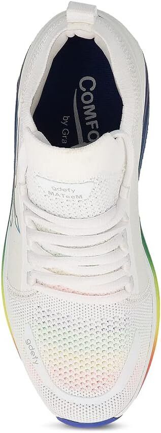 Gravity Defyer GDEFY Womens MATeeM CrossTrainer TB9036FWRM WhiteRainbow New - AllSportsWearUSA