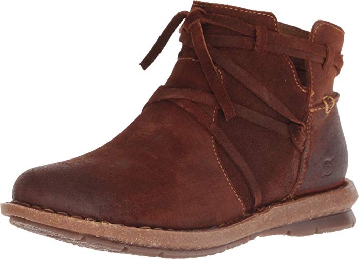 Born Women's Tarkiln Boot Brown (Glazed Ginger) Distressed Leather  F59106