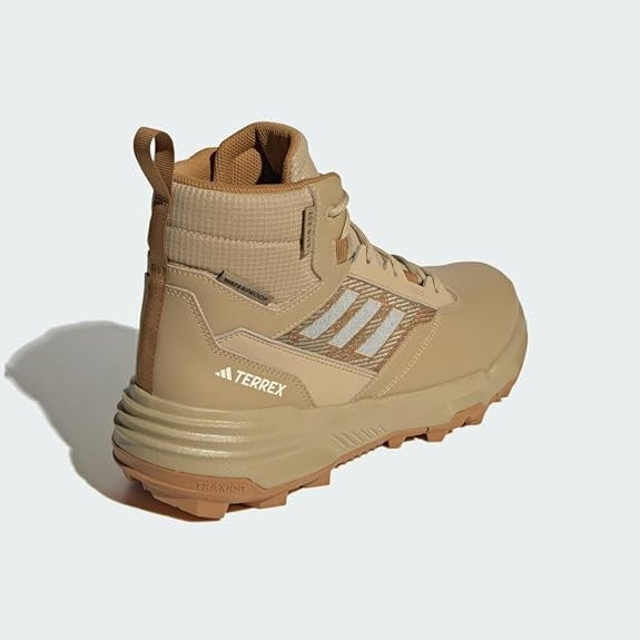 Adidas Unisex-Adult Terrex Unity Leather Mid IF4978 Beige Tone/Ecru Tint/Mesa