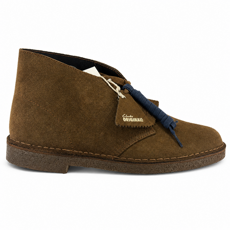 Clarks Men's Desert Boots Cola Suede 1 Boots 26155481