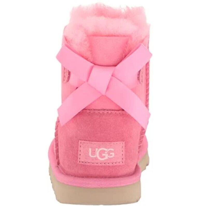 UGG Kids Mini Bailey Bow II 1017397T-PA (Toddler) Girls Shoes SIZE 7 Brand New - AllSportsWearUSA