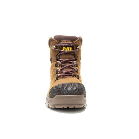 Caterpillar Accomplice X Waterproof Steel Toe Work Boot Women Crisp