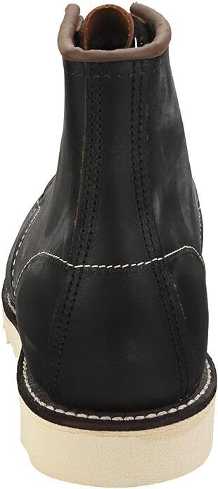 Red Wing Heritage Men's Classic Moc 6" 8849 Boot BLACK PRAIRIE LEATHER Brand New - AllSportsWearUSA