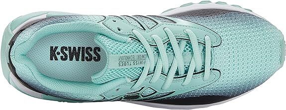 KSwiss Womens Tubes Sport Eggshell BlueBlack 97924488M Running Shoes New - AllSportsWearUSA