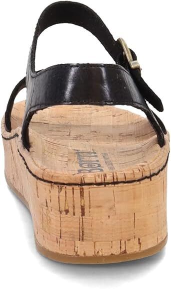 Born Women's Sari Sandal BR0035503 Black Brand New - AllSportsWearUSA