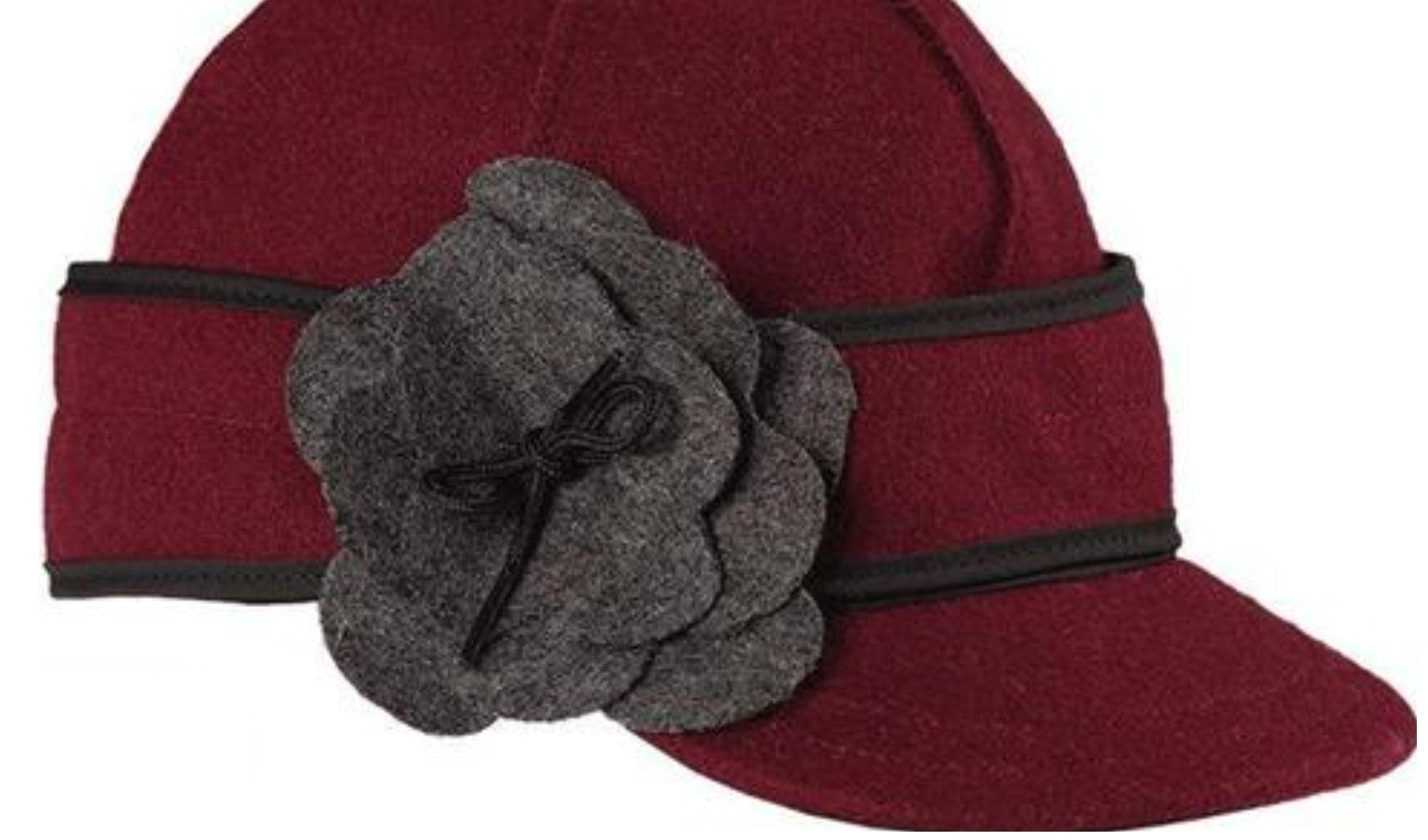 Stormy Kromer Women’s Petal Pusher Cap 50360-260-22F Merlot