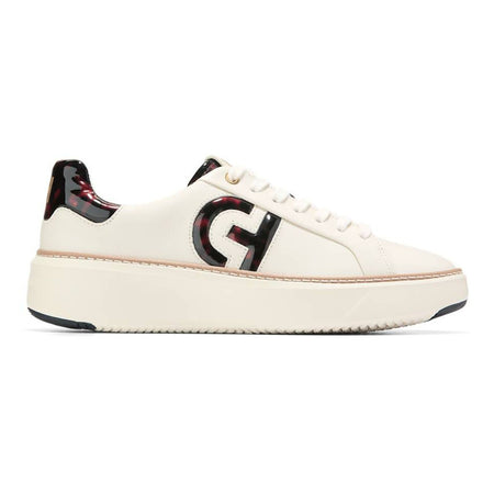 Cole Haan Women's Grandpro Topspin Sneaker Shoes W31300 Ivory Brand New