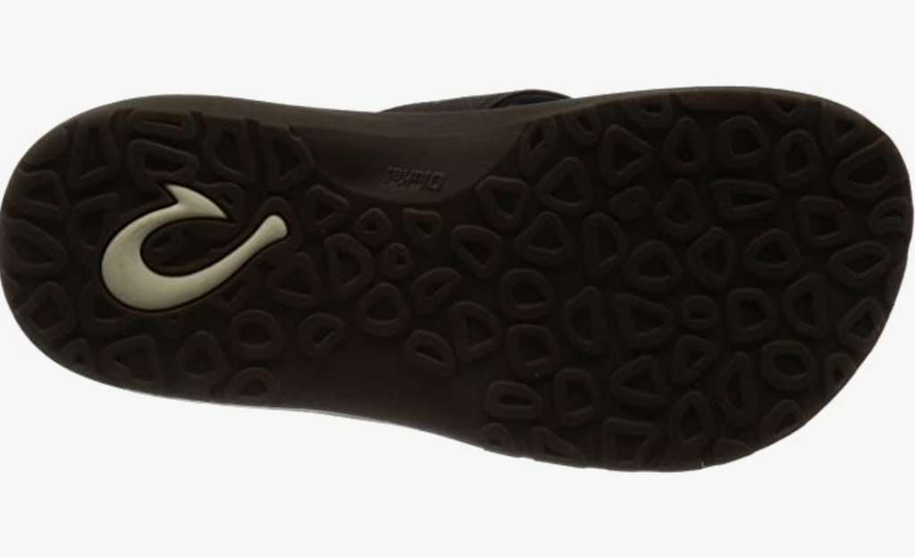 OluKai Ohana Men's Dark Wood Beach Sandals - AllSportsWearUSA