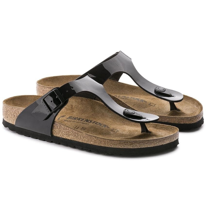 Birkenstock Gizeh BS Women's  Sandal  0043661 Black Patent EU 38