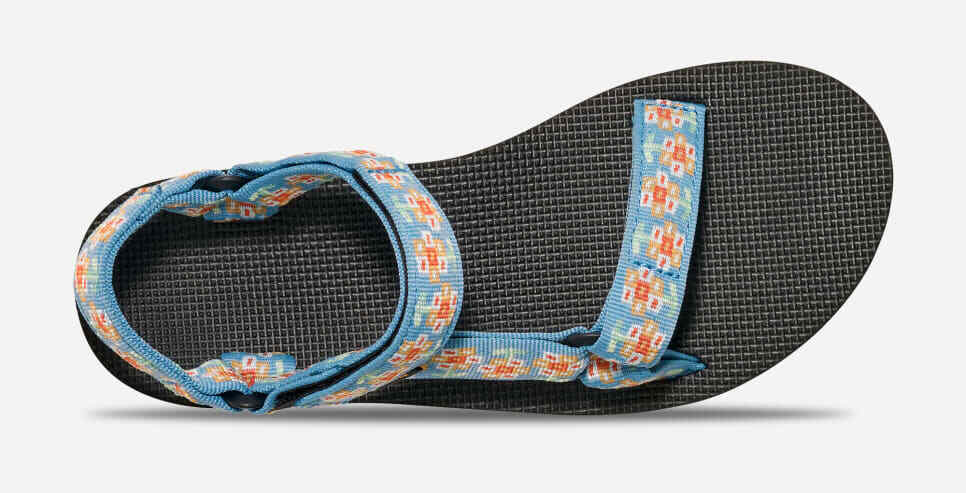TEVA Women's Midform Universal Sandal 1090969-BLMC  bloom cendre blue