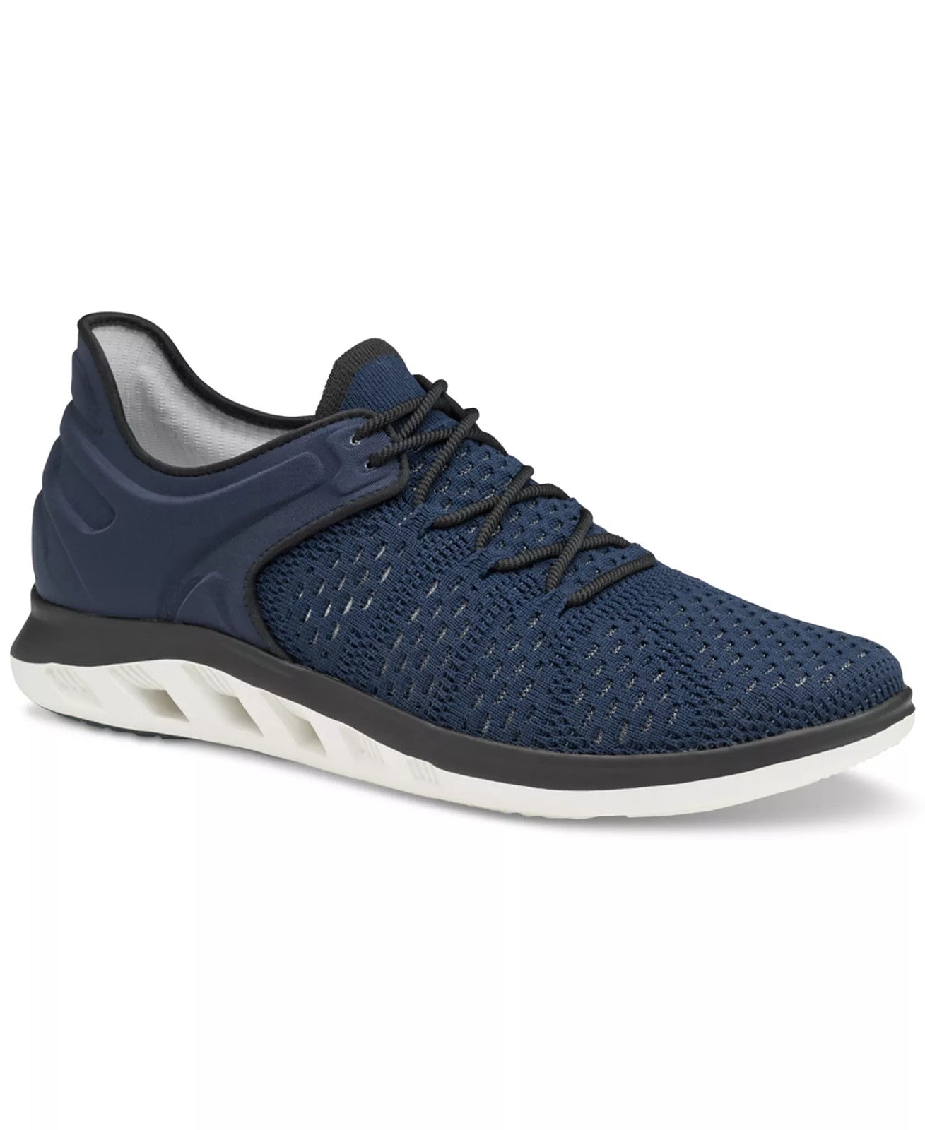 Johnston & Murphy Men's Activate Knit U-Throat Sneaker 25-8917 Navy Neoprene