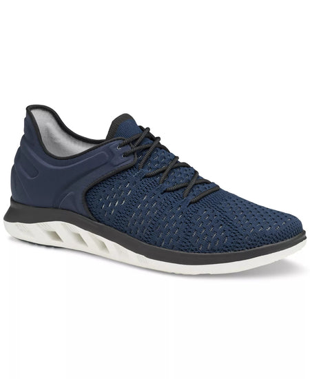 Johnston & Murphy Men's Activate Knit U-Throat Sneaker 25-8917 Navy Neoprene