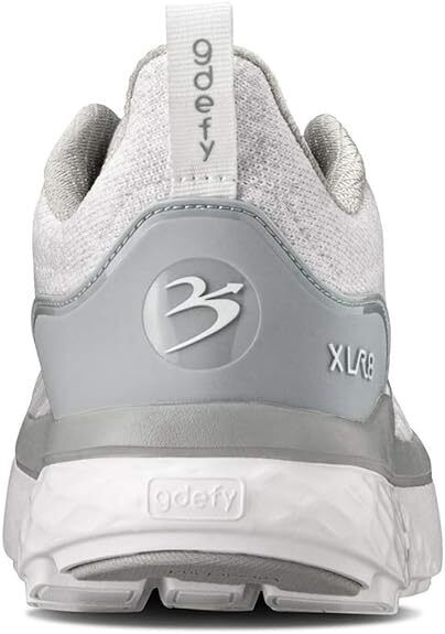 Gravity Defyer Men's XLR8 RUN TB9034MGW Gray/White Sneaker Brand New - AllSportsWearUSA